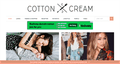 Desktop Screenshot of cottonandcream.nl